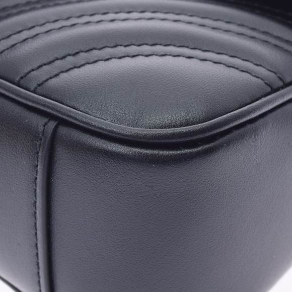 Gucci GG Marmont Quilted Black Leather Shoulder Bag - Picture 6 of 9
